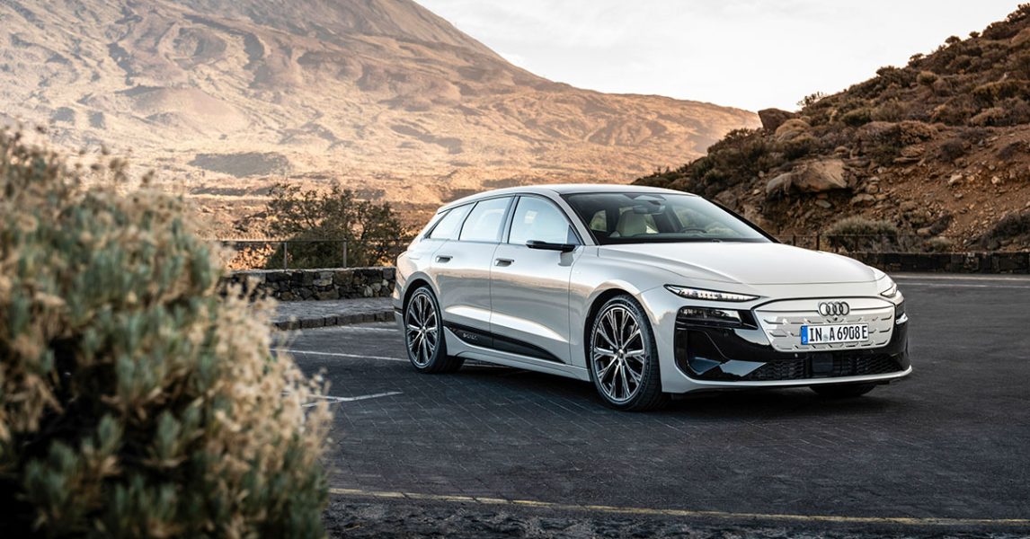 Audi A6 e-tron - driving