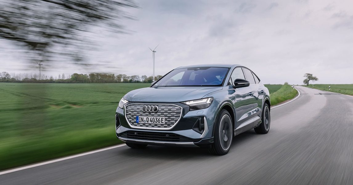 Audi Q4 e-tron - driving